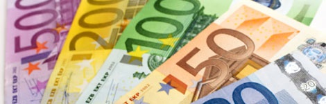 A slip in the dollar and a bounce in the euro