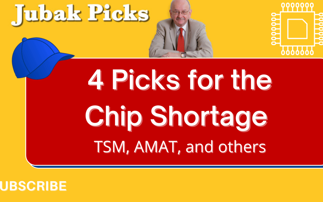 Watch my new YouTube video on 4 stock picks for the chip shortage