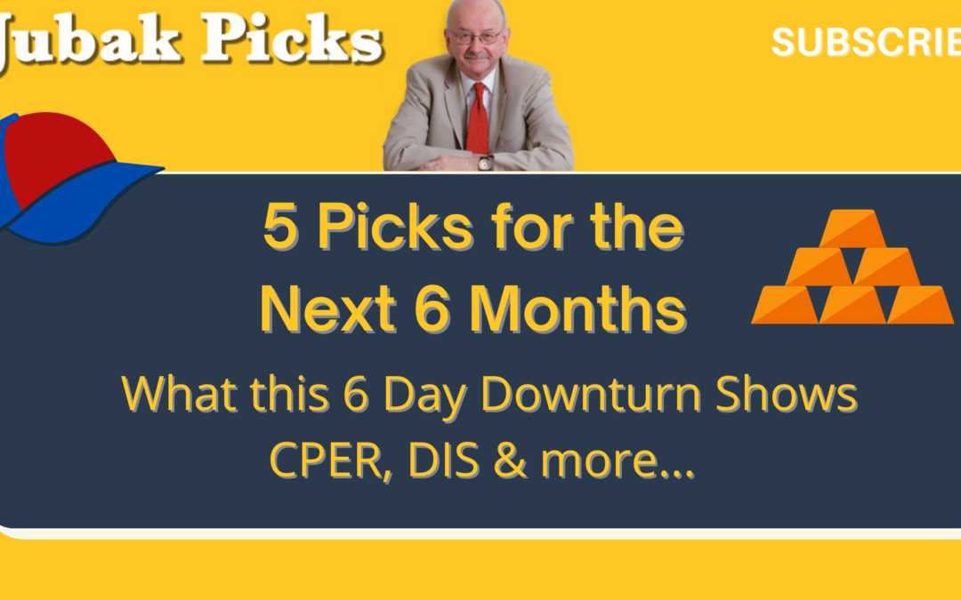 Watch my new YouTube Video: 5 Picks for the next 6 months