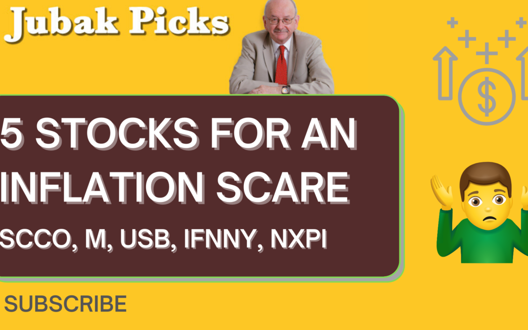 Watch my new YouTube video: 5 Stocks for an Inflation Scare