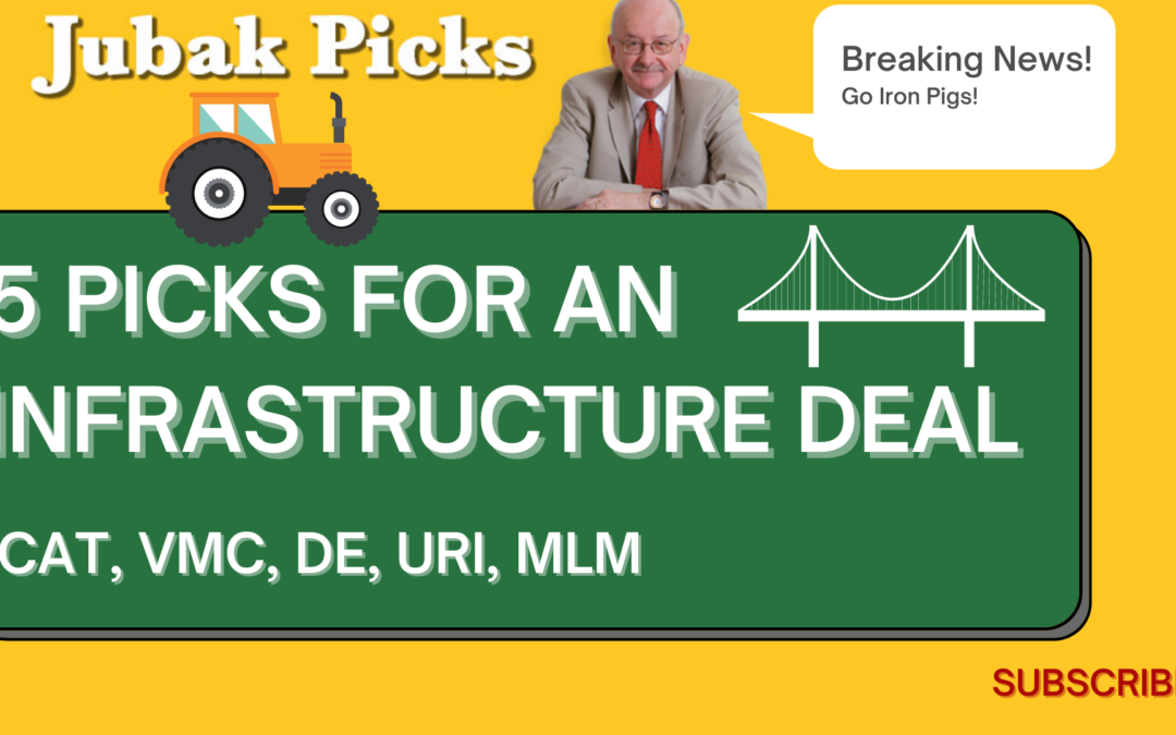 Watch my new YouTube Video: 5 stock picks for the infrastructure deal
