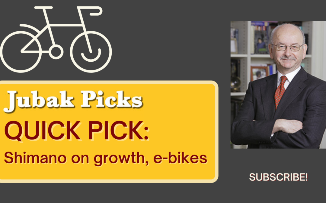 Watch my new YouTube video “Quick Pick: Shimano”
