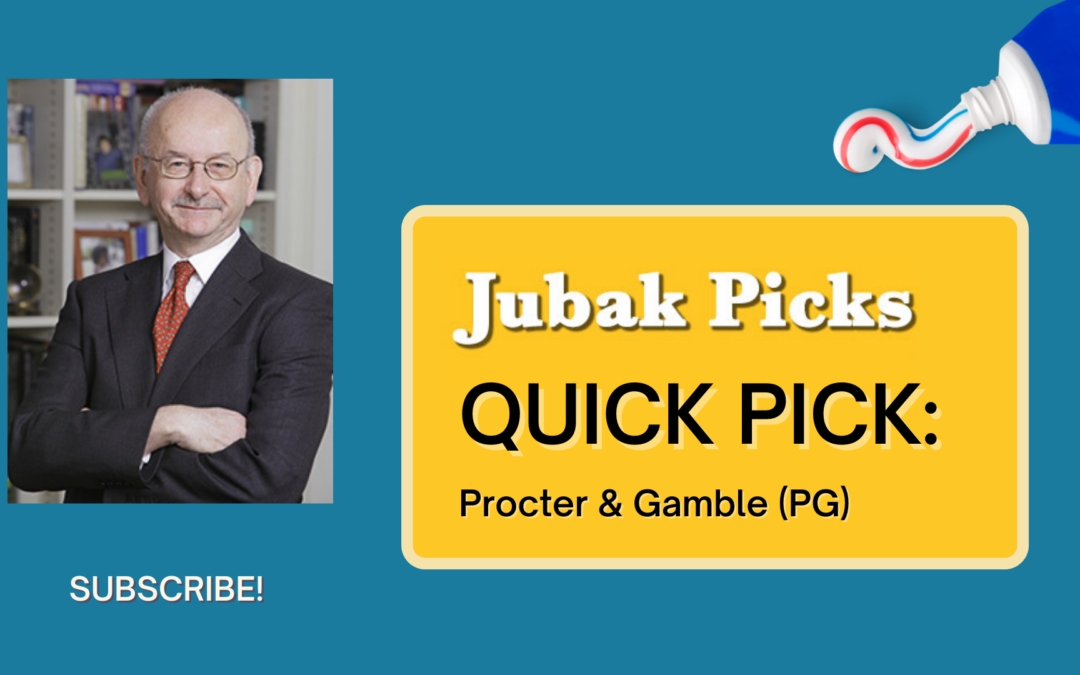 Watch my new YouTube video: (QuickPick Procter & Gamble)
