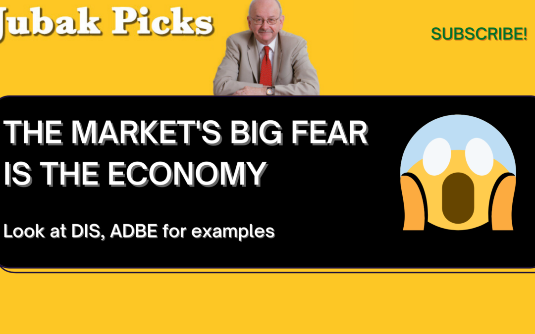 Watch my new YouTube video: “The market’s big fear is the economy”