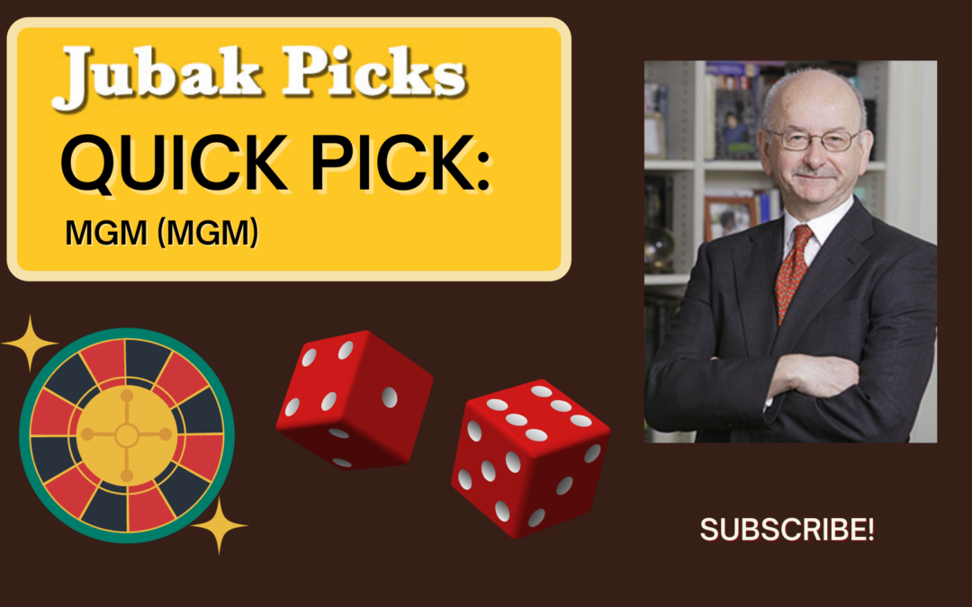 Watch my new YouTube video: Quick Pick MGM Resorts International