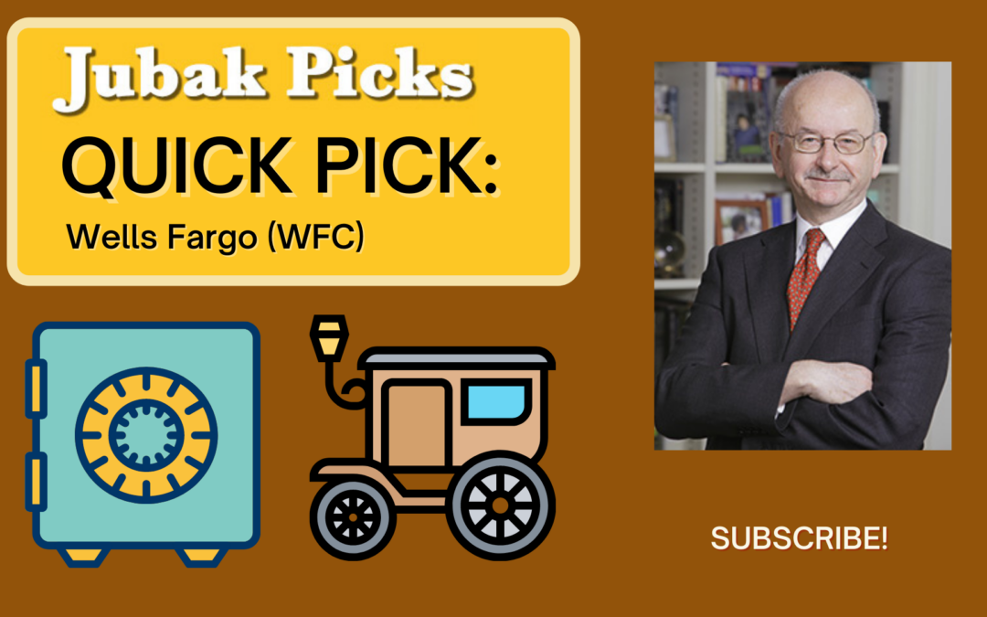 Watch my new YouTube video: Quick Pick Wells Fargo