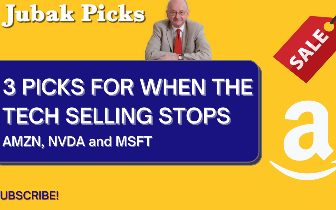 Please watch my new YouTube video: 3 Picks for When the Tech Selling Stops