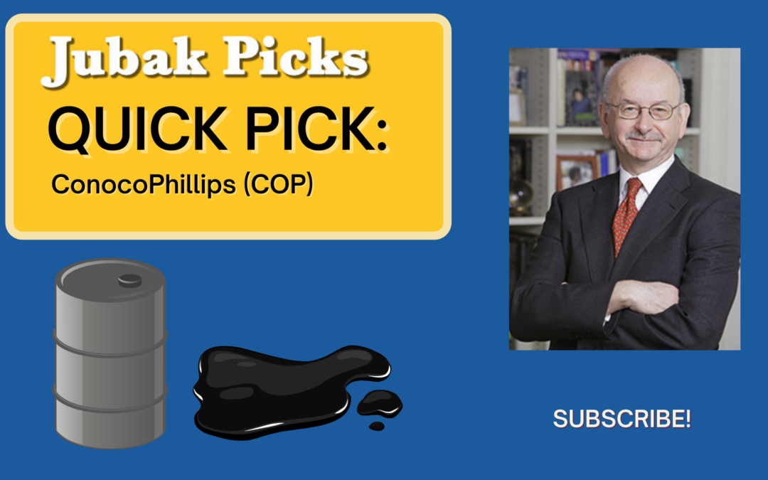 Please watch my YouTube video: Quick Pick Conoco Phillips