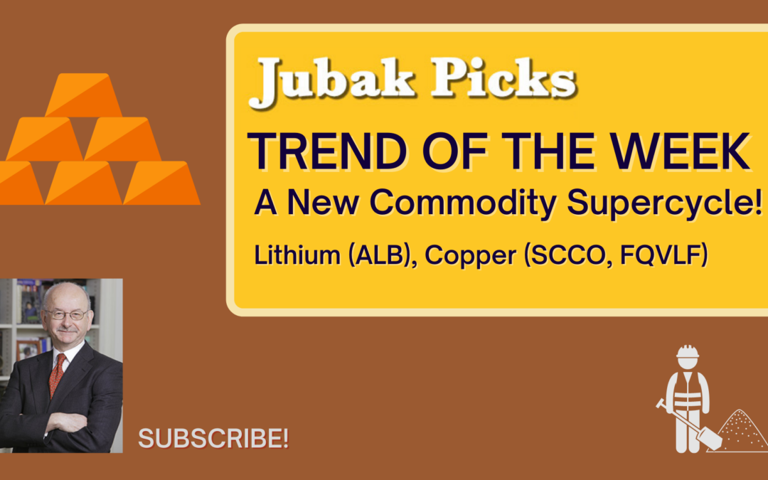 Please watch my new YouTube video: Trend of the Week A New Commodity Super Cycle