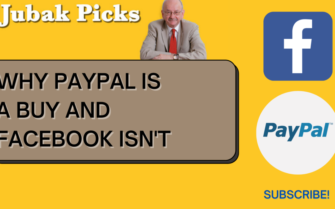 Please watch my new YouTube video: “Why PayPal is a buy and Facebook isn’t”