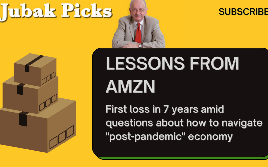Please watch my new YouTube video: Lessons from Amazon