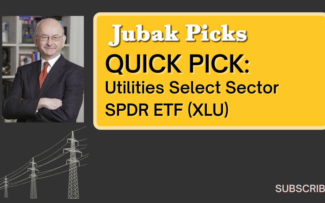 Please watch my YouTube video: Quick Pick Utility ETF XLU