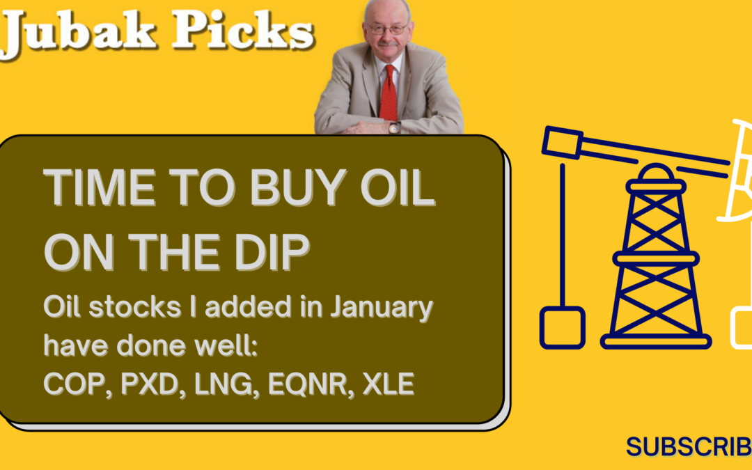 Please watch my new YouTube video: “Time to buy oil on the dip”