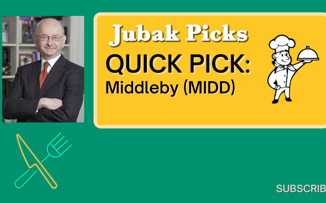 Watch my YouTube video: Quick Pick Middleby