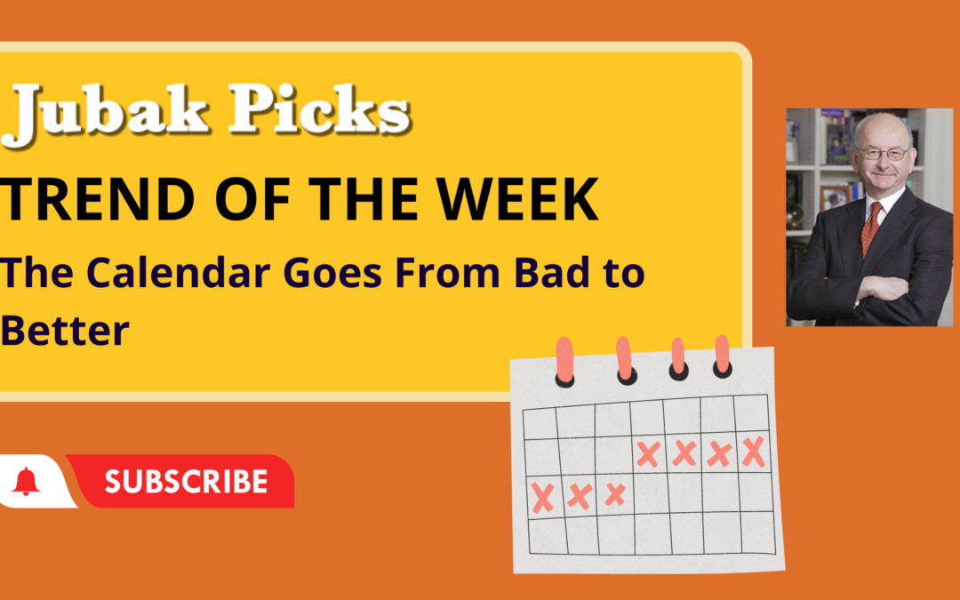 Please Watch My New YouTube Video: Trend of the Week Seasonal Patterns–Looking past the worst months for stocks to better months to end the year