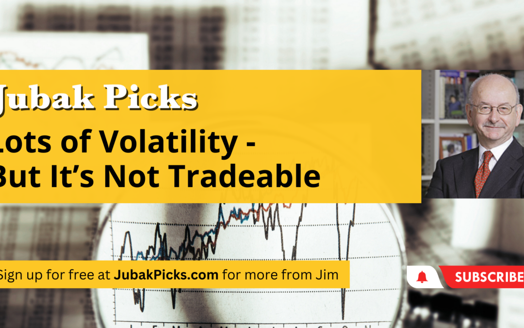 Please Watch My New YouTube Video: Lots of Volatility But It’s Not Tradeable